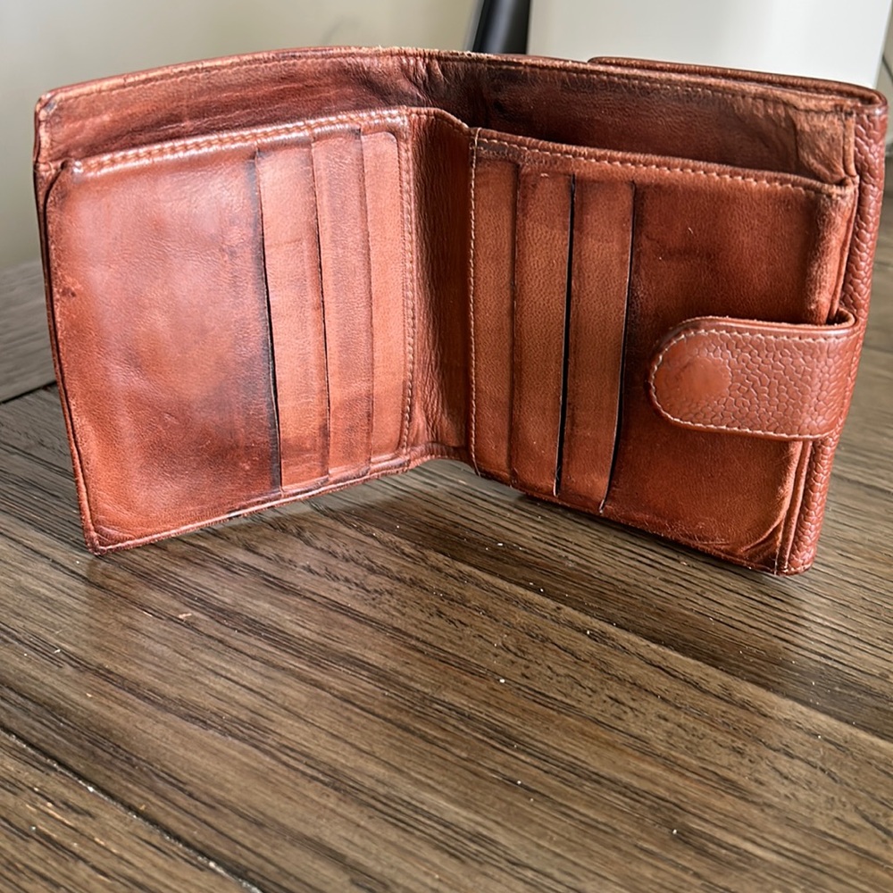 Chanel Brown Caviar Leather Wallet - Picture 7 of 13